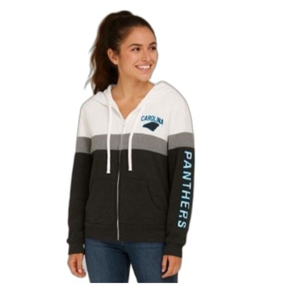 Carolina Panthers NFL Hooded Jacket NWT Team Apparel Womens Size XL